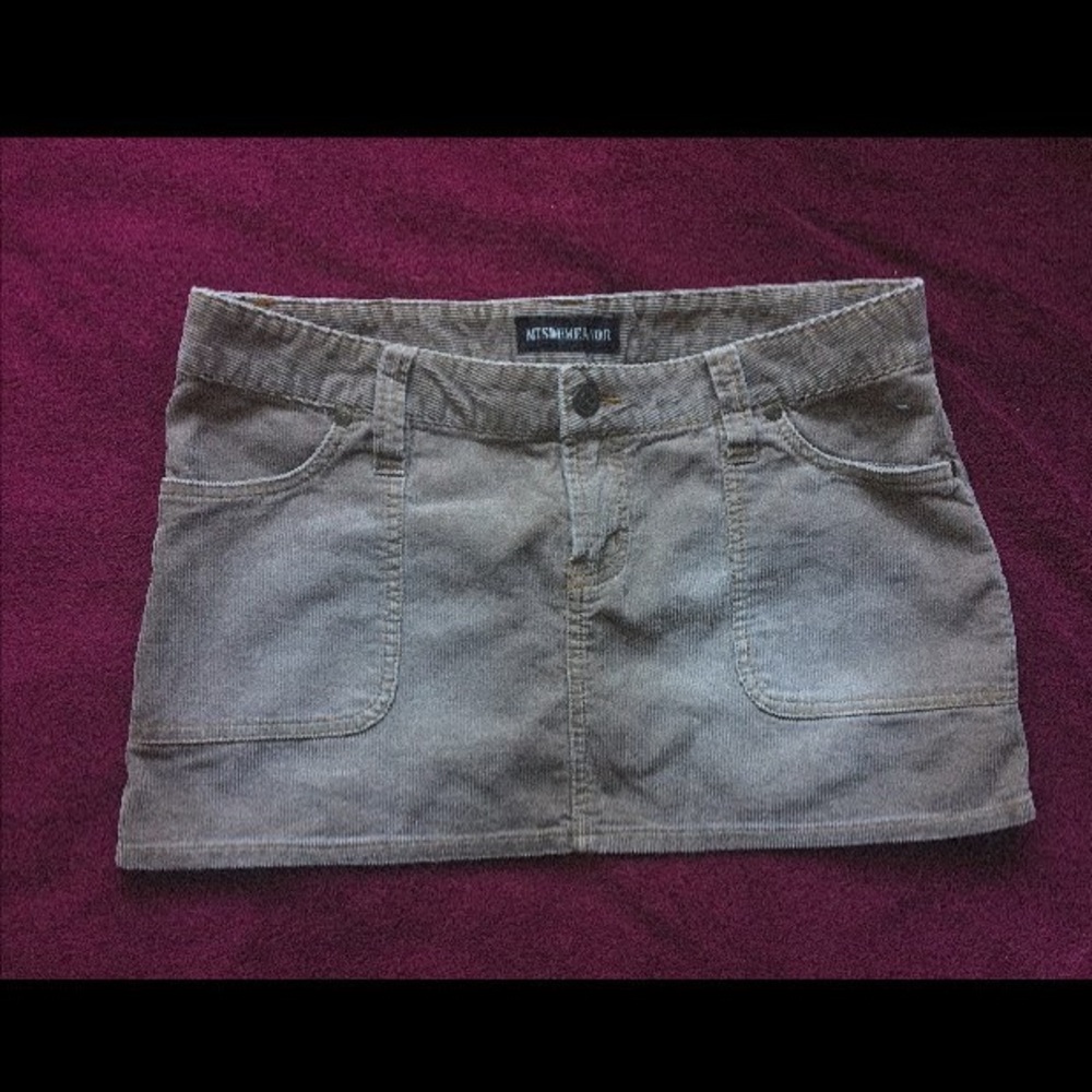Corduroy Skirt